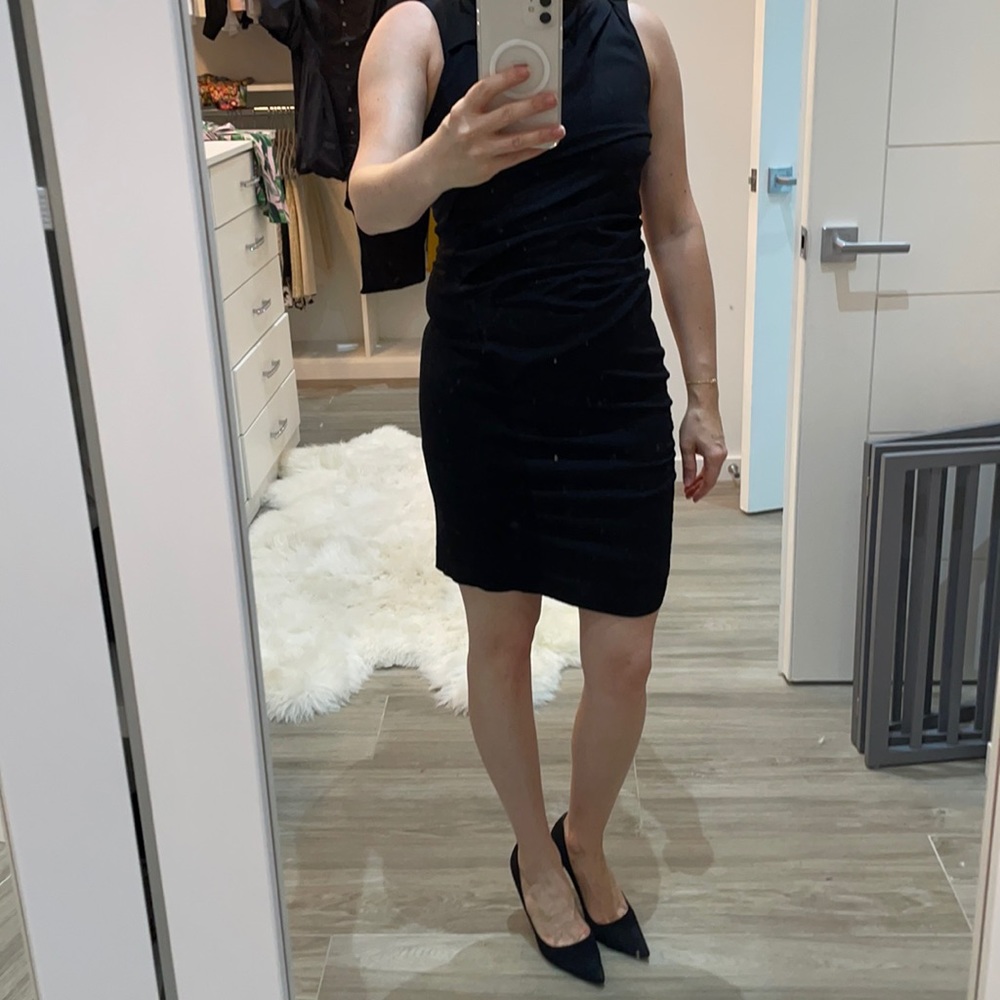 Helmet Lang wool dress